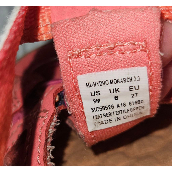 Merrell Hydro Monarch 2.0 Toddler Sandals Size 9 - Picture 3 of 12